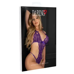 DARING Intimates Body Dentelle Opencrotch Violet